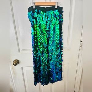 Anthropologie Lenon mermaid skirt Size Large